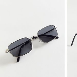 Ruthy Slim Rectangular Sunglasses